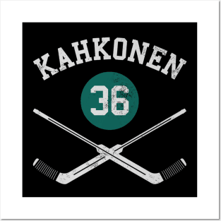 Kaapo Kahkonen San Jose Goalie Sticks Posters and Art